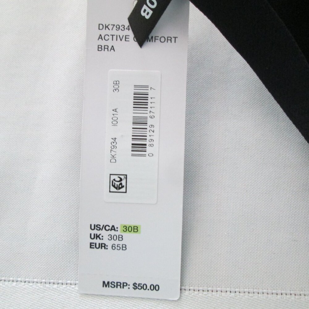 DKNY Women's Litewear Active Comfort Wirefree Bra- DK7934 NWT Sz 30B - Picture 6 of 8